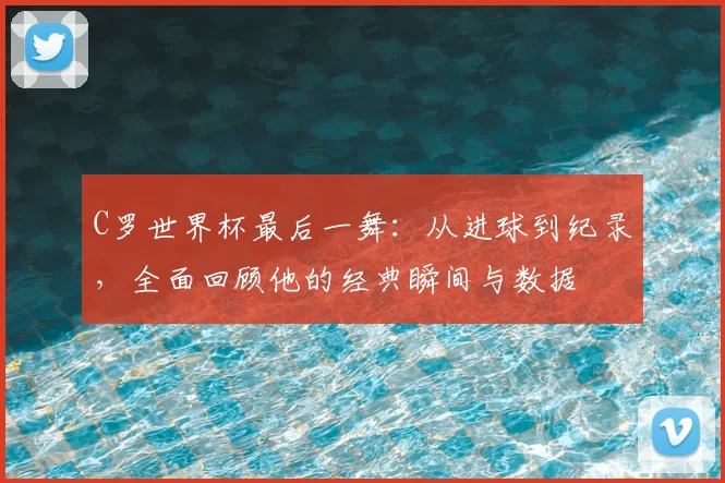 C罗世界杯最后一舞：从进球到纪录，全面回顾他的经典瞬间与数据